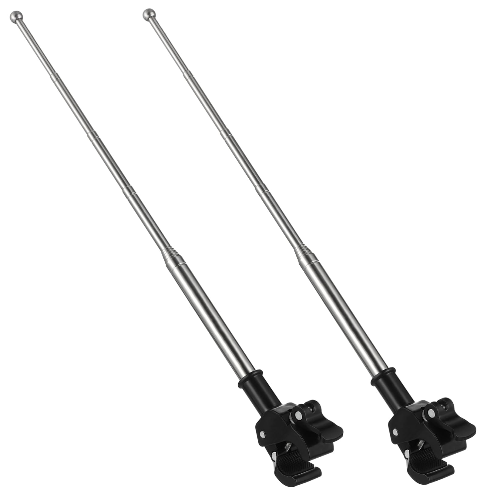 Sponsored Ad – OUNONA Car Flagpole Stainless Steel Telescopic Motorcycle Handlebar Mount Flag Pole for Outdoor Use 9.4 Inch Portable Bike Flag Holder