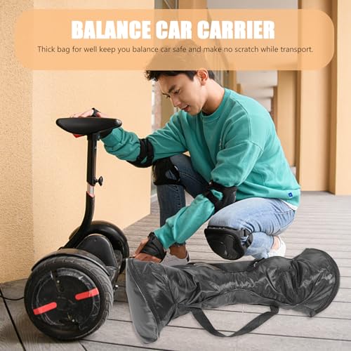 Bolsa de mano de nylon para balance car con diseño práctico negro 6