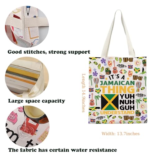 Bolso tote KUIYAI Jamaica Vacation Trip miniatura 4