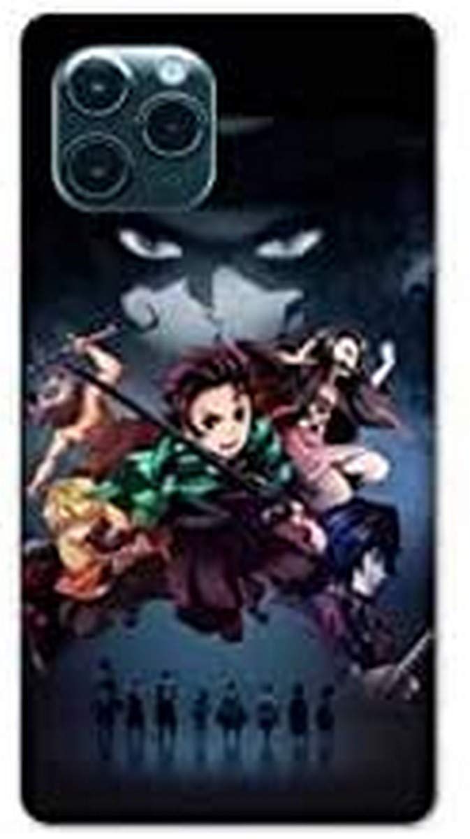 Cokitec Manga Demon Slayer Case for iPhone 11 (6.1) Black