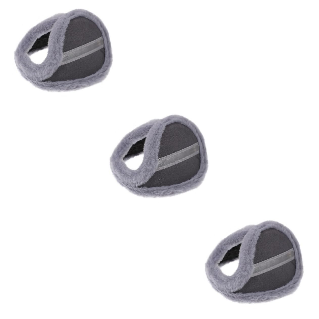 3piezas Orejeras Térmicas Unisex Diseño Moderno Calentadores De Orejas Suaves y Cómodos Para Invierno Para Actividades Al Aire y Festividades