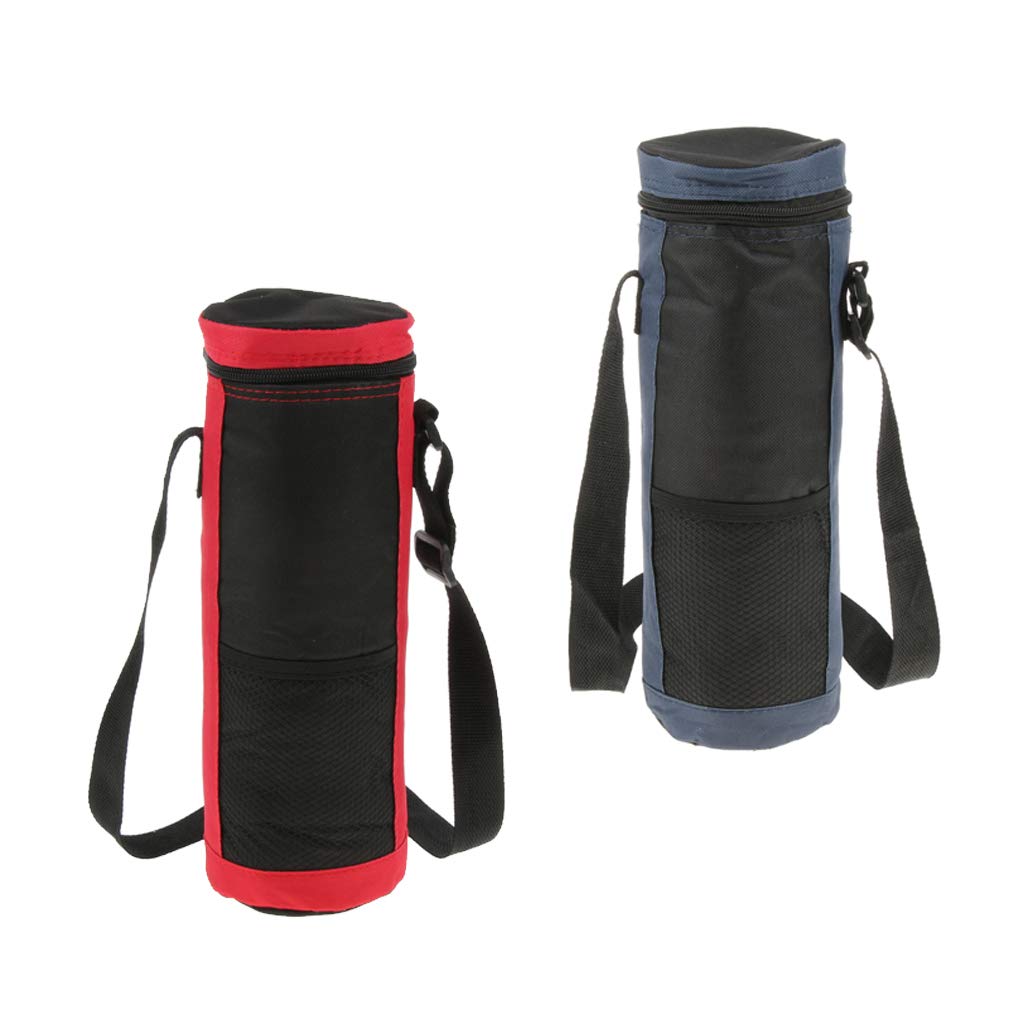 Borsa Termica per Cilindro Oxford 2L Borsa Termica per Bottiglie/Lattine per Bevande d'Acqua - Blu, Come descritto
