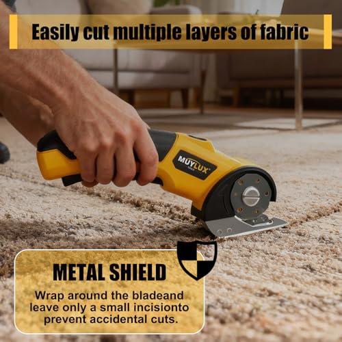 Muylux Cordless Electric Scissor & Cardboard Cutter