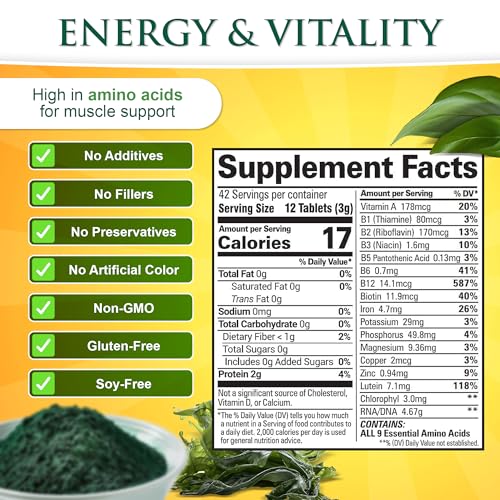 Sunlit Best Green Organics Spirulina And Chlorella Supplement