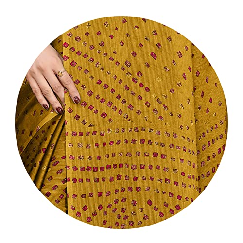 Image of MIRCHI FASHION Saree for Woman Chiffon Georgette Solid with Contrast Border | Lightweight Daily Wear Women's Sari and Printed Blouse Piece