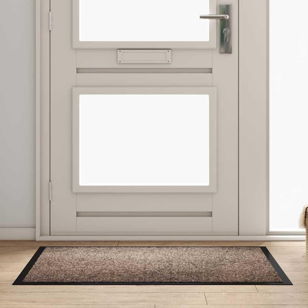 SYDE Felpudo Beige 60 x 40 x 1.2 cm Tela de Peluche