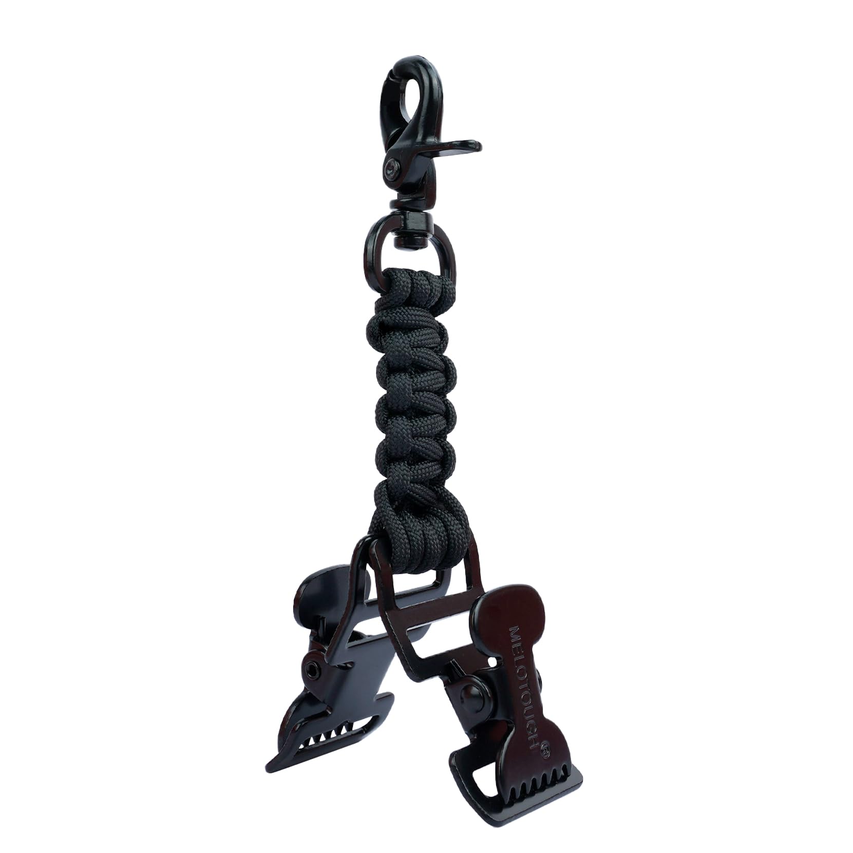 MELOTOUGH Tactical Glove Clip for Work Glove Holders with 2 Alligator Clips for Tool Belt,Tactical Bag,Outdoor Accessory