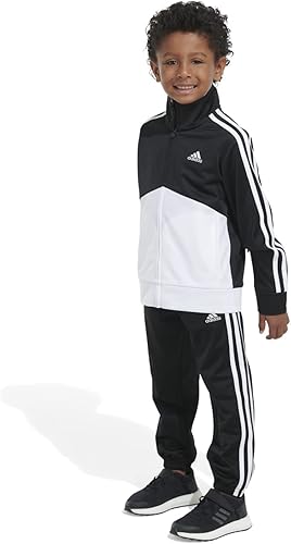 Miniatura 4 de adidas boys 2-piece Color Block Tricot Track Set