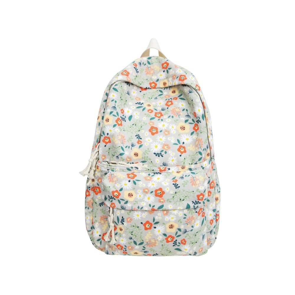 Kehpish Cotton Canvas Backpacks for Women Backpack Purse Fashion Casual Travel Daypack