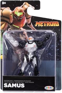 Super Mario Metroid Prime Phazon Suit Samus 2.5 Inch Action Figure