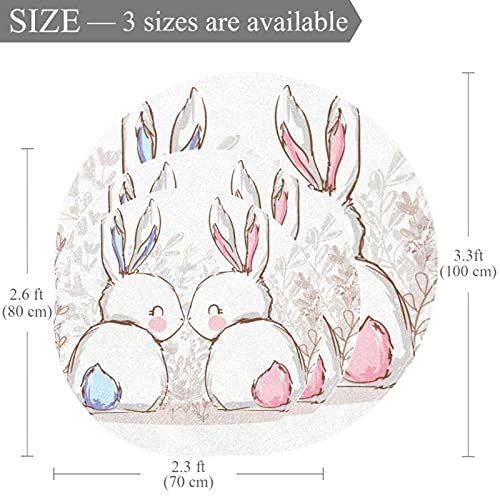Tapis lapins mignons JDEZ le cadeau de naissance idéal - 4