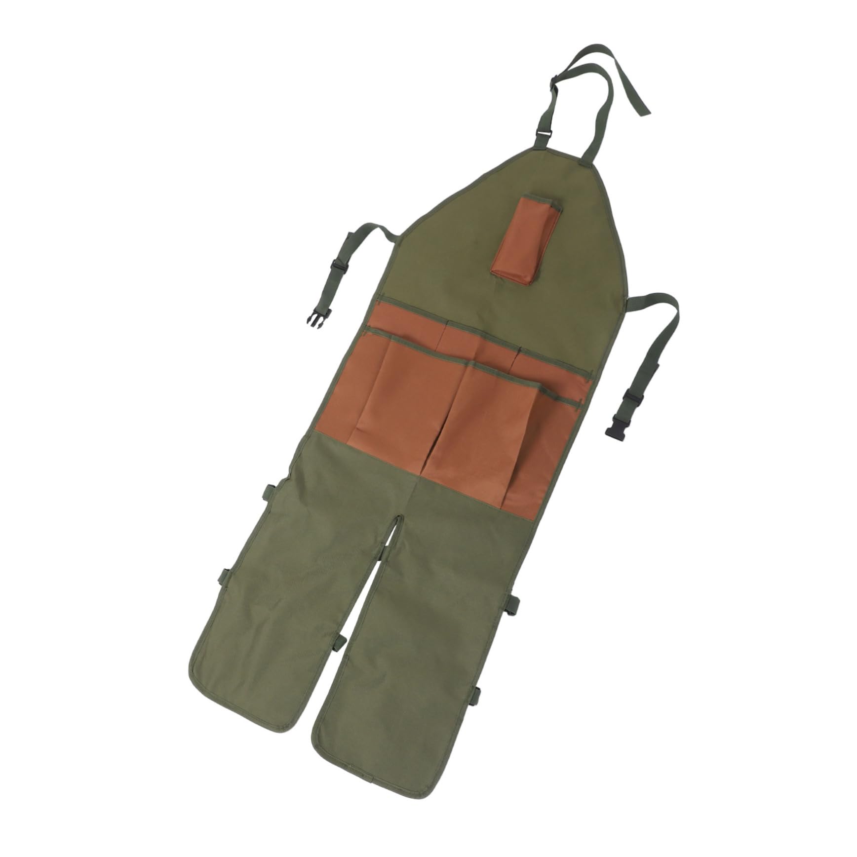 MUSISALY Harvesting Apron Garden Leg Aprons Pockets Oxford Fabric Adjustable for Women and Men Gardening Work