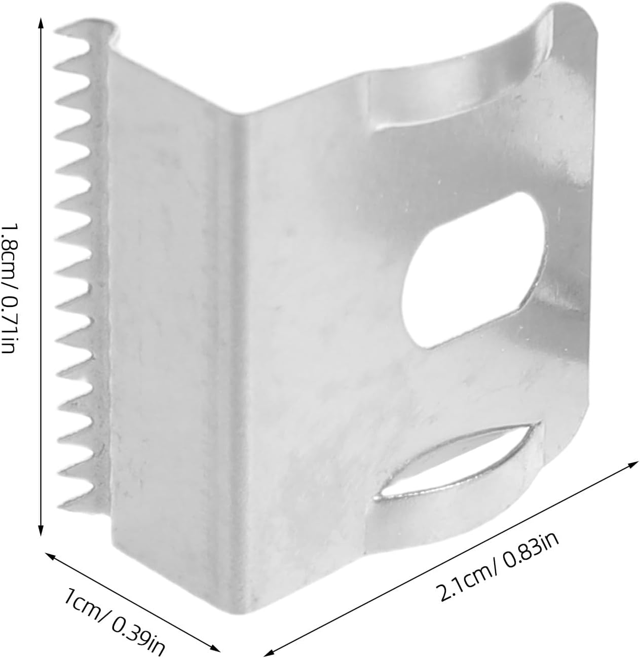 Operitacx 10pcs Tape Blade Replacement: 0.8'' x 0.7'' Dispenser Cutting Blade for Tape Machine - Sticker Dispenser Cutter for Carton Sealing Packaging
