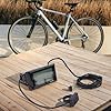 Marchfunny LCD-SW900 Display for Electric Bicycle, for 24V, 36V, 48V, 60V, 72V, Real-time Speed, Power, and Temperature Data, 5-Pin Connector, Handlebar Mount #4