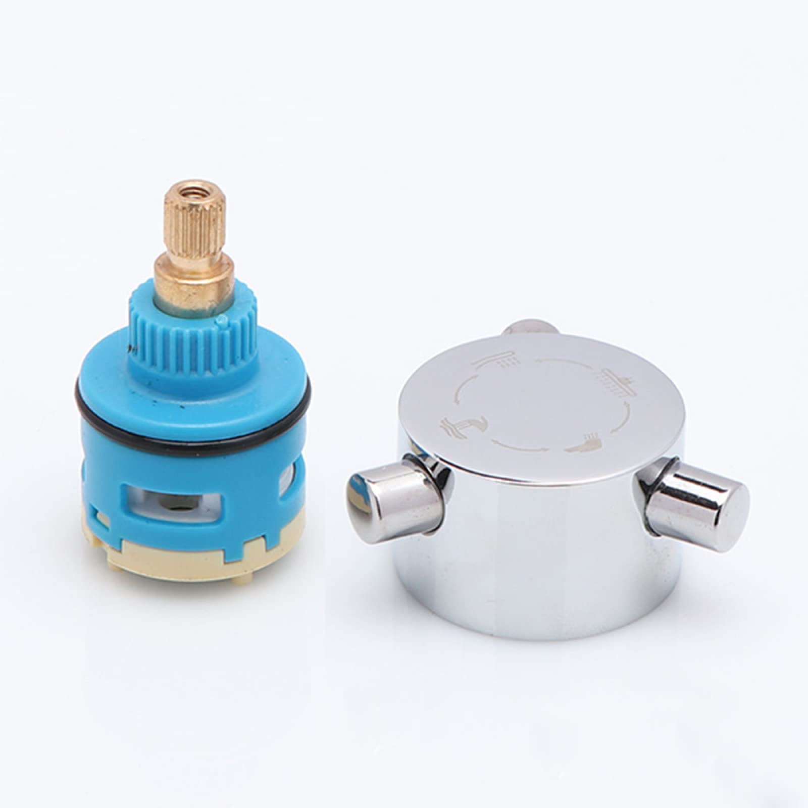 Cartucho de cerámica 28mm de repuesto para grifo monomando de lavabo y cocina
