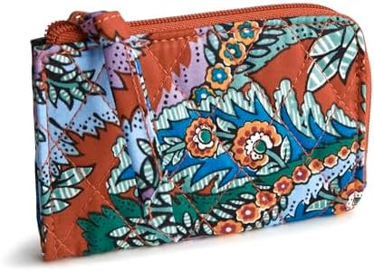 Women's Premium Cotton Zip Card Pouch