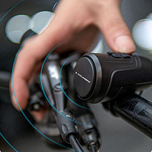 Buzina Elétrica,KKcare bicicleta campainha 125db alto anti-roubo buzina elétrica portátil alarme de
