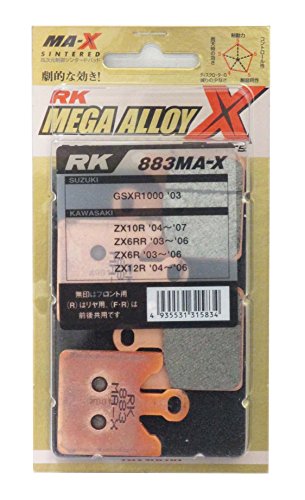 �A�[���P�[(RK) �u���[�L�p�b�h ���K�A���C SUZUKI:GSXR1000(K3) '03[�g�L�R4PC4P](�t�����g)�Ȃ� �o�C�N �I�[�g�o�C ��֗p 883MA-X