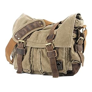 Mannen Vrouwen Canvas Schoudertas Mannen Schoudertas Schooltas