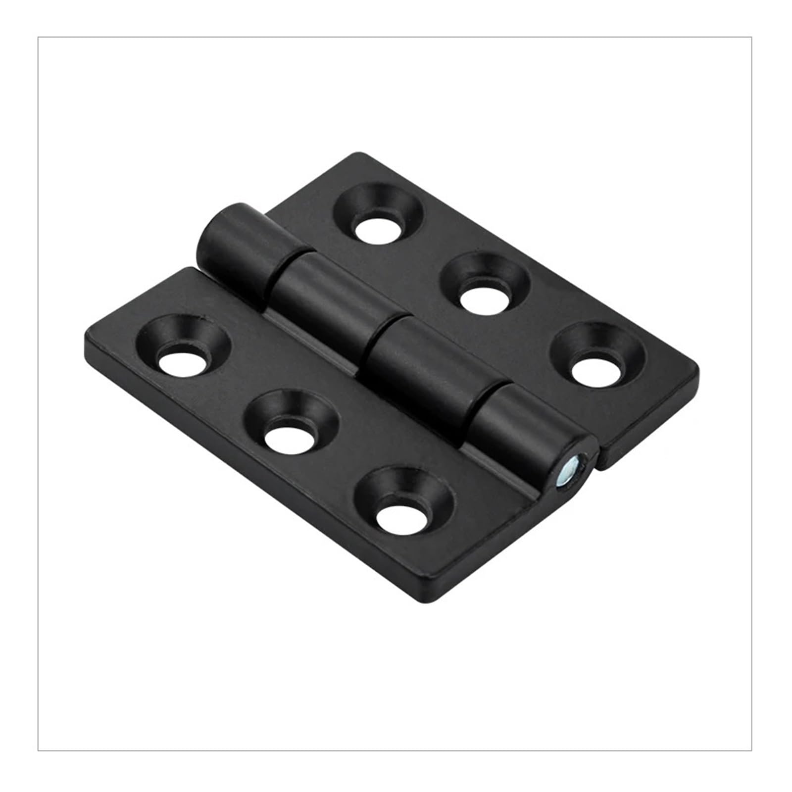 LZIKKGKI 1pcs 304 stainless steel casting six hole automatic equipment hinge counterbore thickening mechanical equipment door hinge