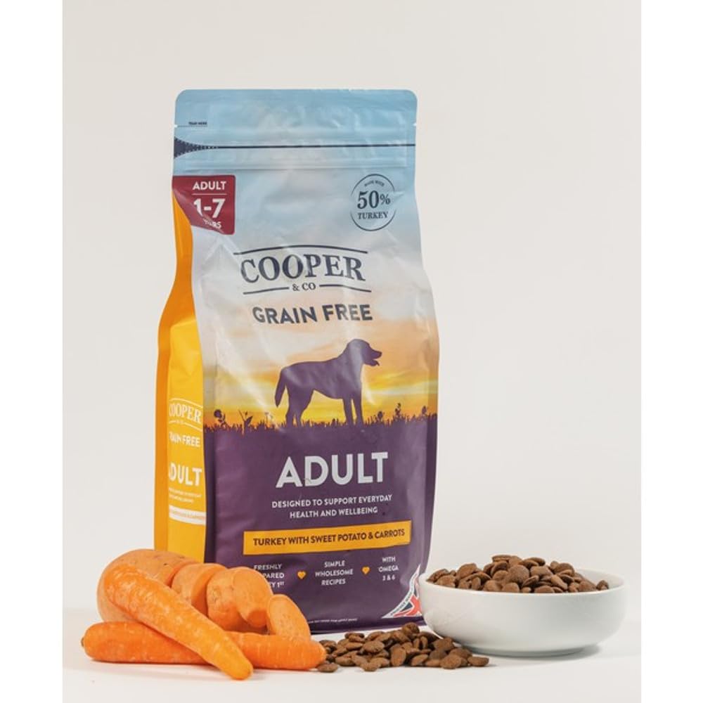 Cooper & Co Adult Turkey with Sweet Potato and Carrots For Dogs 10kg
