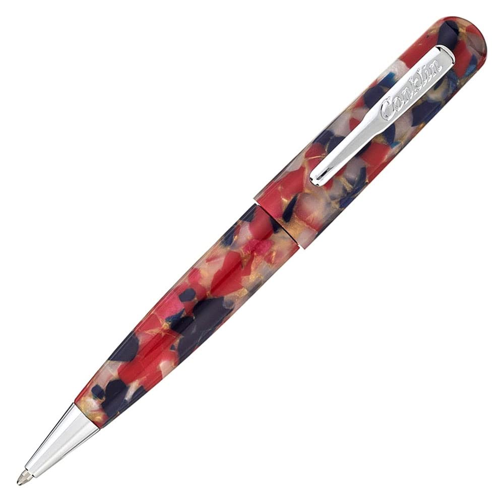 Conklin All American Ballpoint Pen in Old Glory – Patriotic Red, White & Blue Design – Ideal Gift for Professionals & Pen Collectors