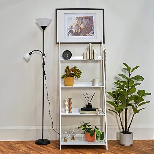MiniSun | Modern Gloss Black 2 Way Mother/Father and Child Floor Lamp | Floor Lamps & Torchieres, Home Décor & Improvement Essential - Image 4