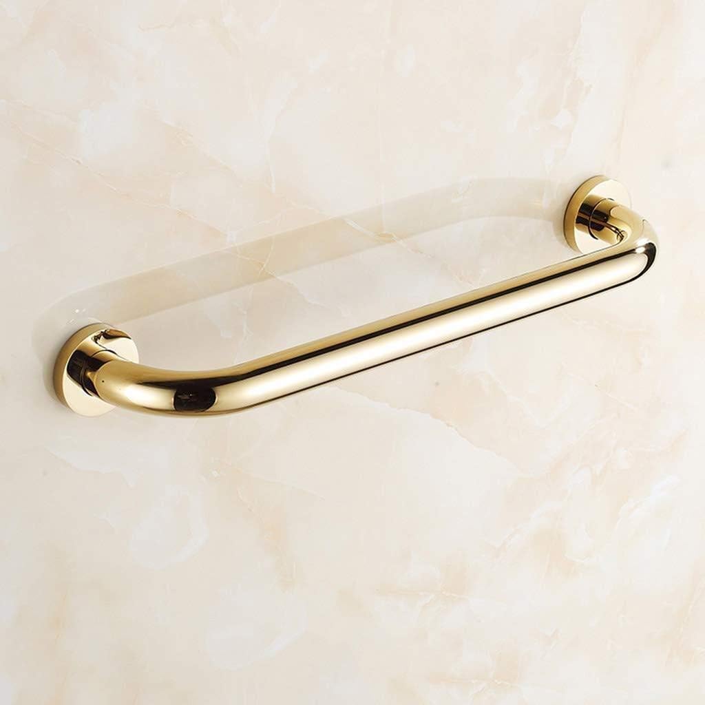 HTLLT Practical Handrail Sturdy Non Slip Support Handicap Grab Bar, Barrier-Free Bathroom Gold Antique Black Ancient Bathtub Bathroom Toilet Non-Slip Grab Bar Bathroom Safety Anti-Static Anti- Grab B : Health & Household
