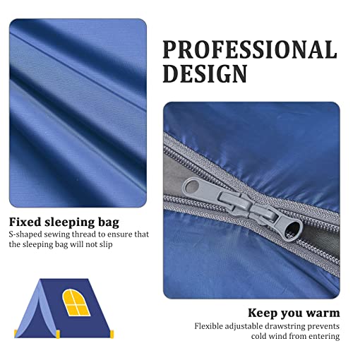 ECOOPRO-Warm-Weather-Sleeping-Bag-Portable-Waterproof-Compact-Lightweight-Comfort-with-Compression-Sack-Great-for-Outdoor-Camping-Backpacking-Hiking-83-L-x-30-W-Fits-Adults