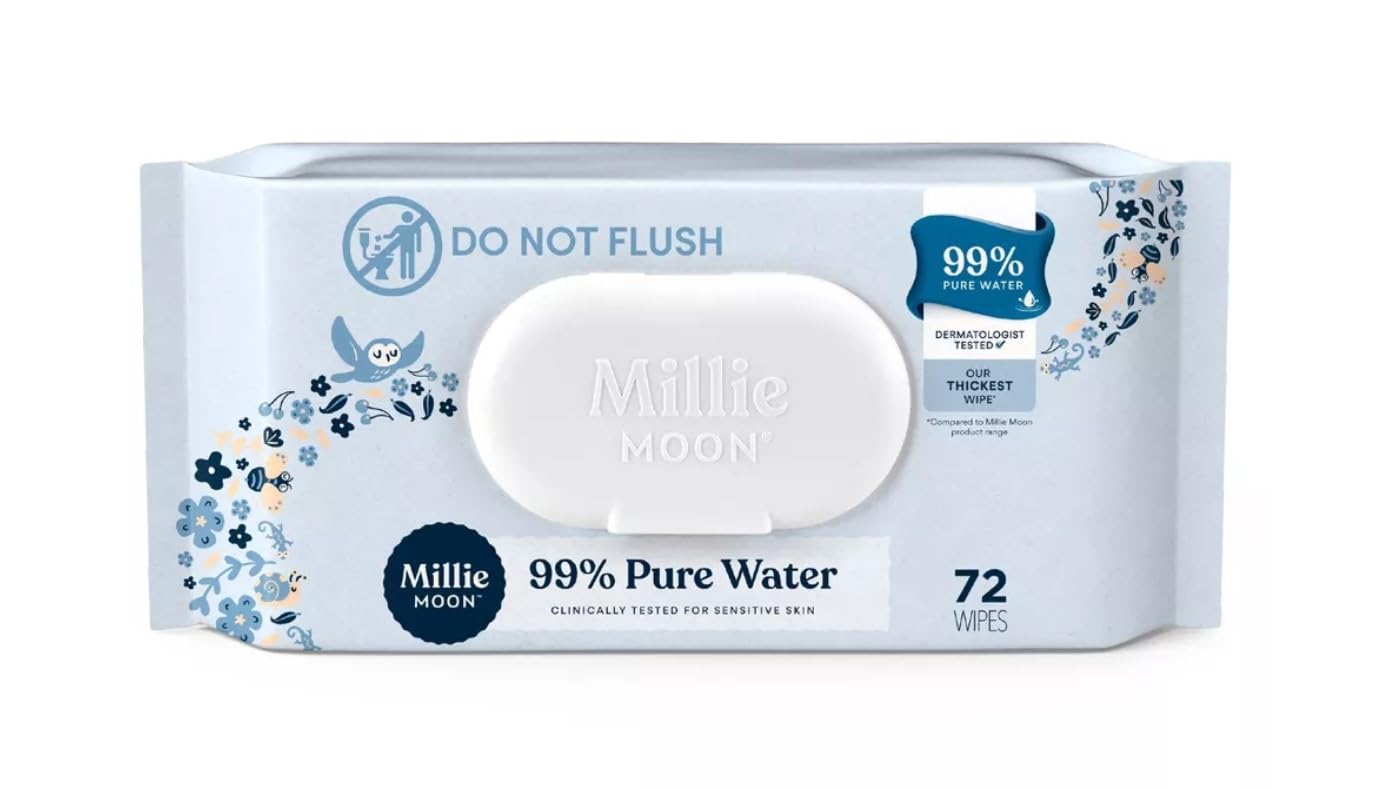 Millie Moon 99% Pure Wipes ~ 1080ct