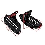 Anzios-RearBlack-Passenger-Footboard-Floorboard-Bracket-Kit-Compatible-For-Harley-Streamliner-Style-Touring-Road-Street-Glide-1993-2021-2022-2023