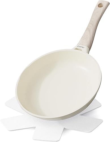 Sartén de granito, sartenes antiadherentes de 10 pulgadas, sartenes antiadherentes ligeras para tortillas y huevos, utensilios de cocina no tóxicos