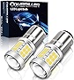 Combriller 1157 Led Bulb White 2057 Led Bulb 2357 7528 Bay15D Bulb With Projector Replacement Super Bright Led 1157 Bulb For Led Reverse Lights Tail Light Turn Signal Bulb Parking Light Bulb Pack Of 2