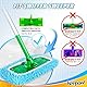 KEEPOW für Swiffer Bodenwischer 30 cm, Mikrofaser-Tücher für Swiffer Feuchte Bodentücher, Ideal für Swiffer Bodentücher Wiederverwendbar, Waschbar Tücher für Swiffer Mop, Gemischte Packung mit 6 Stück