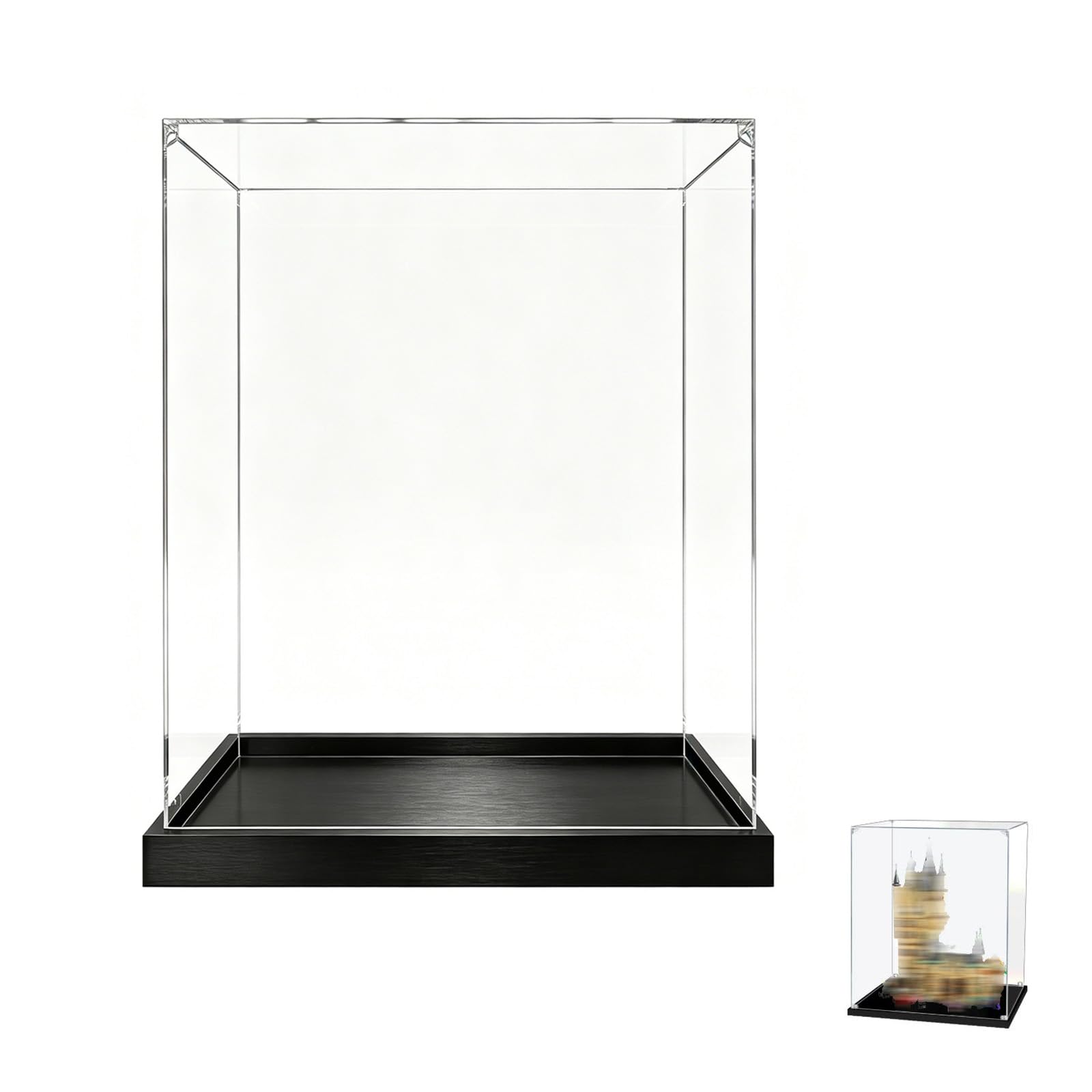 Acrylic Display Case for Lego 75969 Sky Tower Model, Dustproof Clear Storage Box, UV Protection Display Box Compatible with 75969 (Model Not Included) (3mm)
