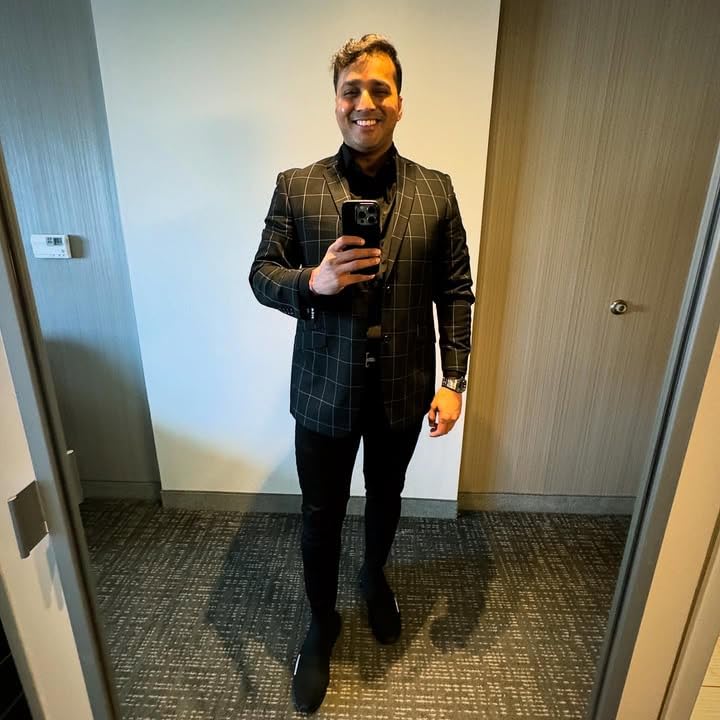 Mens Blazer Western Sport Coats for Mens Lightweight Notch Lapel Two Button Formal Business Jacket Casual Sports Coat2