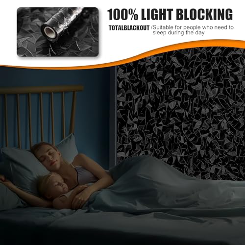 Película para ventana opaca total QHY Sunshine Black Rainbow miniatura 2