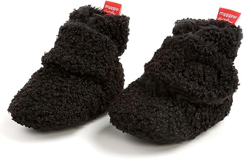 Botines para bebés, recién nacidos, niños y niñas, pantuflas cálidas para cuna, calcetines para interiores, primeros caminantes