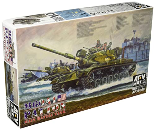 AFV-Club de AF 35060 - Kit Modelo M60A1 Patton Tanque de Batalla Principal
