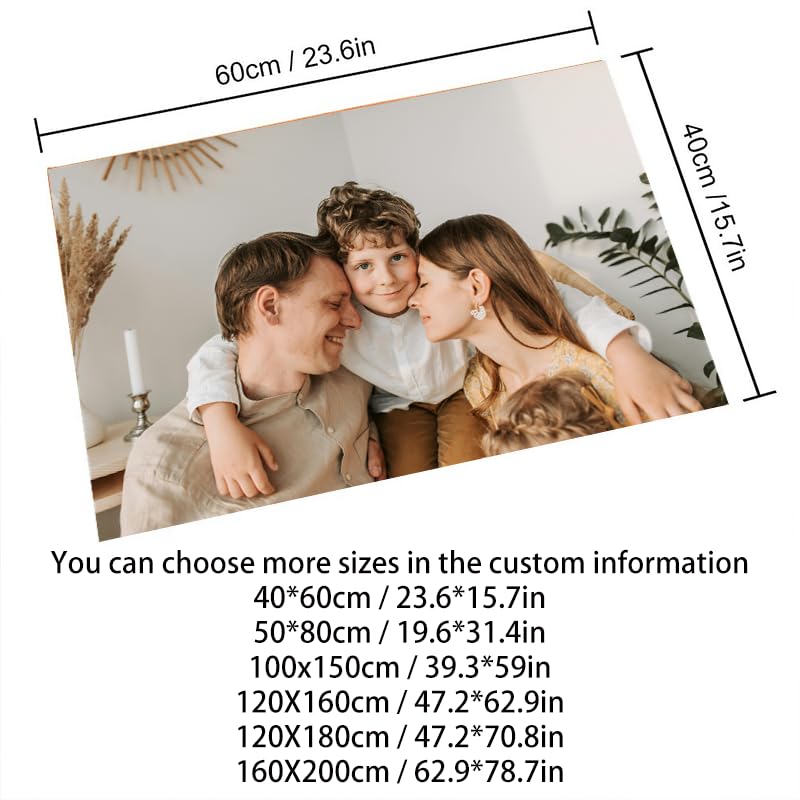 Tapete personalizado con imagen para decoración miniatura 2