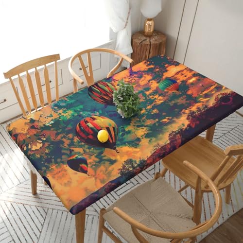Nappe montgolfière élastique lavable nappe intérieur extérieur 1,5m - 2