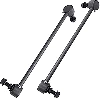 Vista 1002 de Detroit Axle - Kit de suspensión frontal de 8 piezas para Dodge Journey 2009-2015, 2 brazos de control inferiores, 2 rótulas, 2 varillas