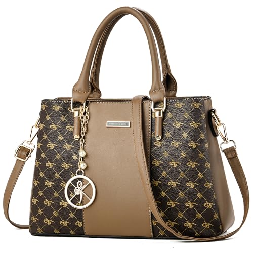 Image of KURGOOL Women Purses and Handbags Top Handle Satchel Shoulder Bags Messenger Tote Bag for Ladie