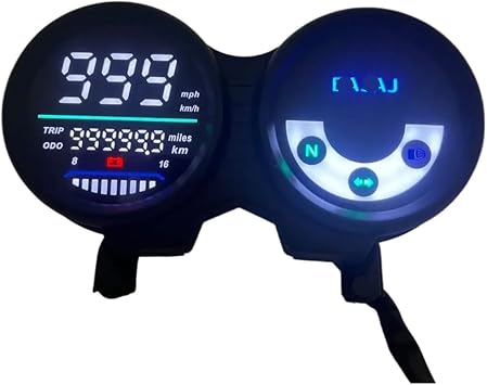 Tachometer Odometer Motorcycle Speedometer Oil Gauge Digital Meter Panel For Ba&jaj BOXER CT100 CT110 Speedometer Tachometer Assembly