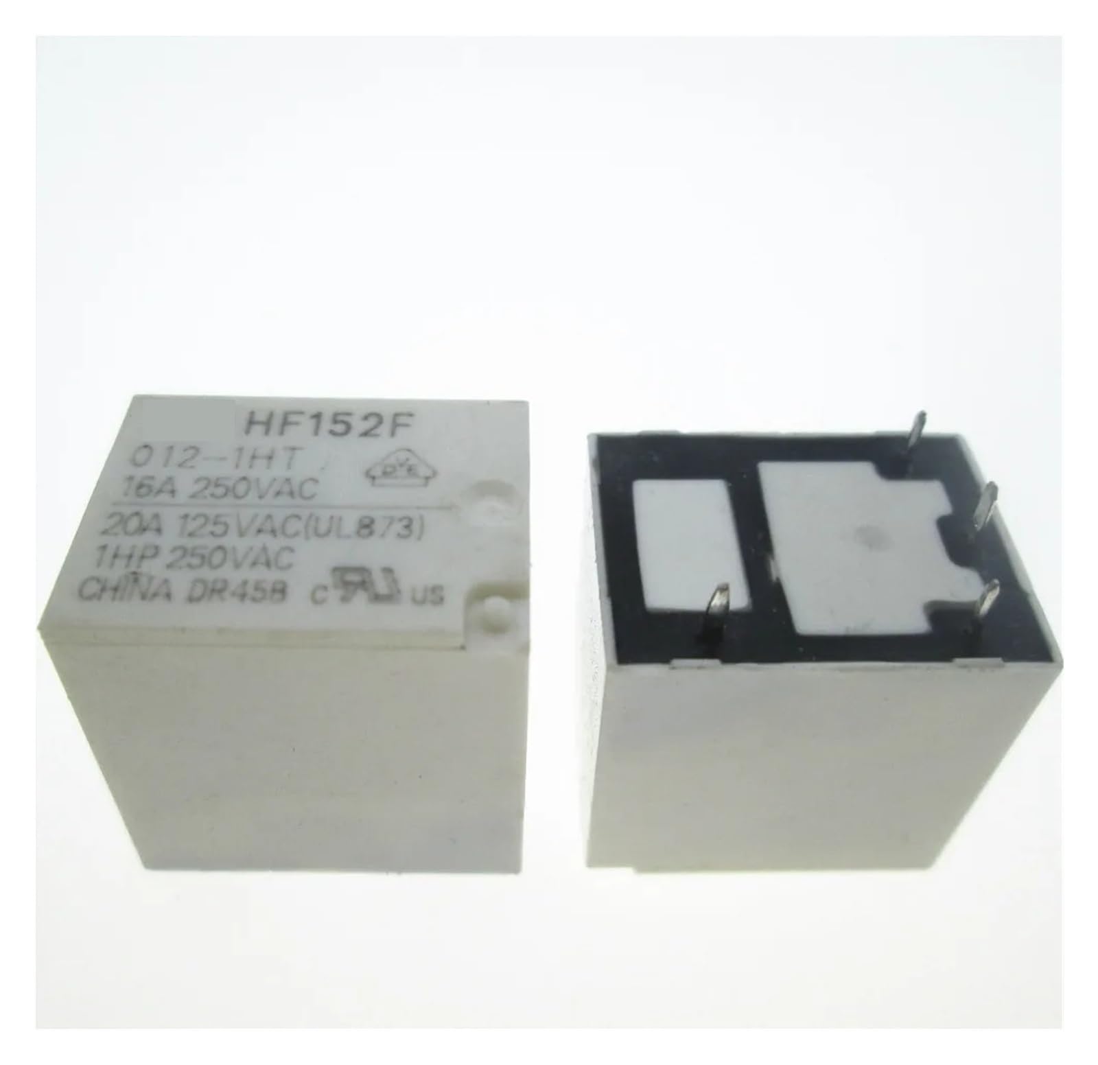 PKNVKZIDK 10PCS 12V relay HF152F 012-1HT HF152F-012-1HT 12V 12VDC DC12V 16A 250VAC 4PIN