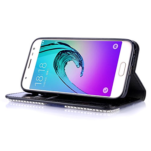 Xifanzi Glitter Brillantini Brillante Nero Case