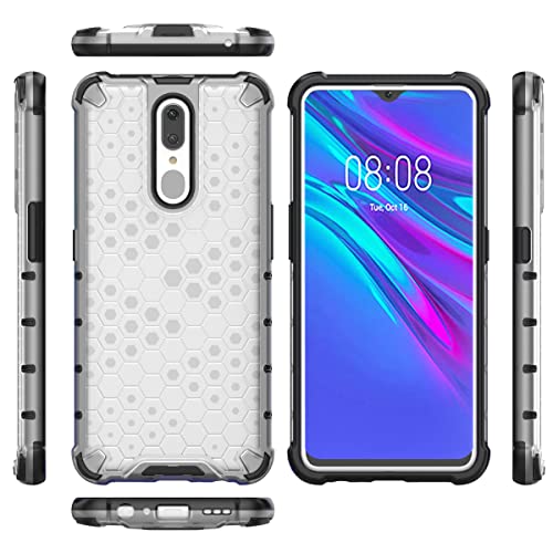 Image of Glasgow Back Case Cover Compatible with [ Oppo F11 ] (Stylish Design) - Transparent