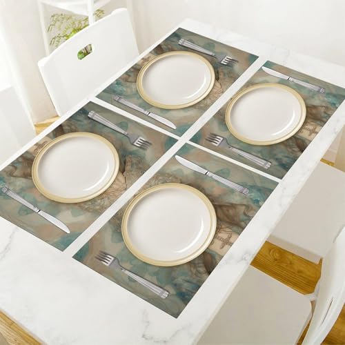 Set de table en PVC tissé chic et résistant pour sublimer vos dîners - 7