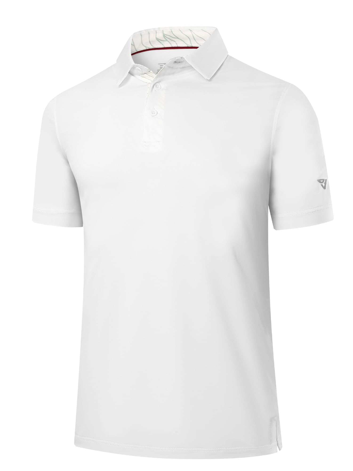Boyzn Men's Performance Golf Polo Shirt Short Long Sleeve, Quick Dry Lightweight UPF 50+ for Golf & Casual Wear