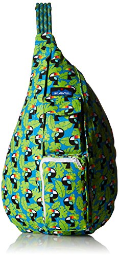 KAVU Rope Bag, Blue Toucan, One Size